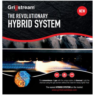 Grillstream Classic 3 Burner Hybrid - Matt Grey - image 3