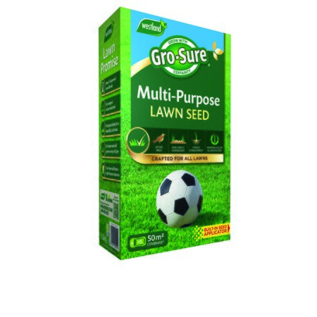 Gro-Sure Multi Purpose Lawn Seed 50m2 Box