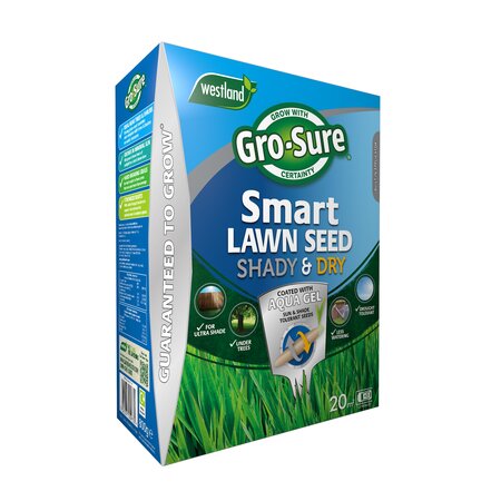 Gro-Sure Smart Lawn Seed Shady & Dry 20m2 Box