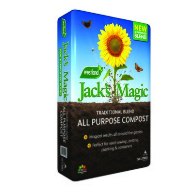 Jack's Magic All Purpose Compost Peat Reduced; 50L