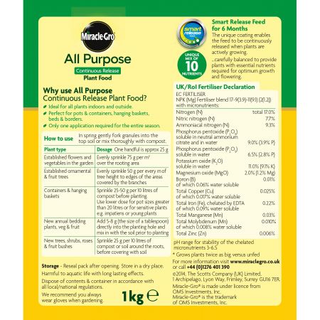 MIRACLE-GRO All Purpose Slow Release Plant Food - image 2