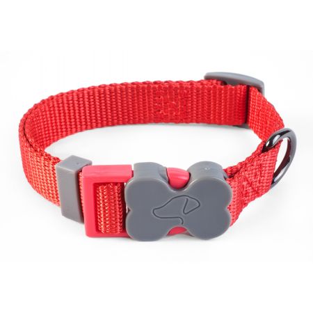 Red S WalkAbout Dog Collar (23cm-36cm)